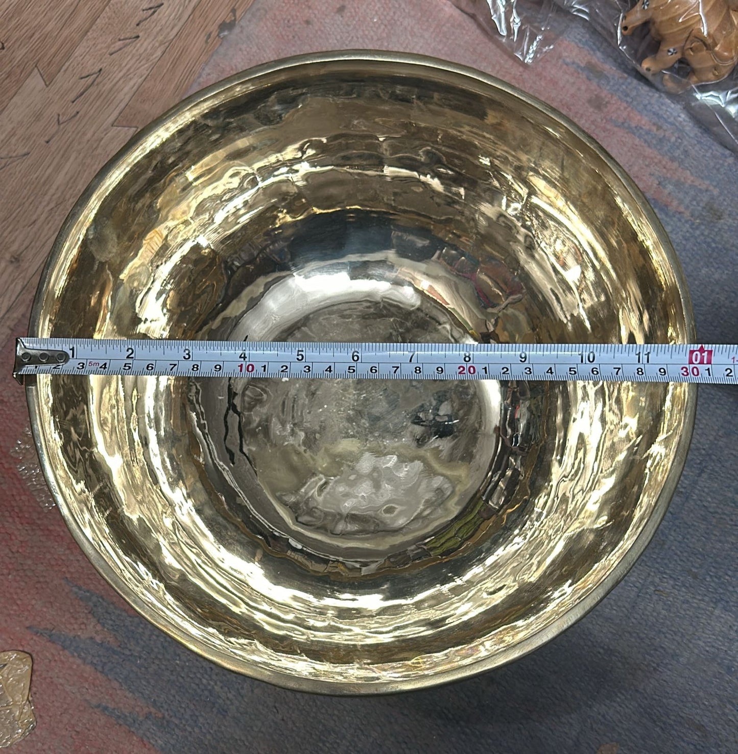 HANDMADE TIBETAN SINGING BOWL [BRONZE]