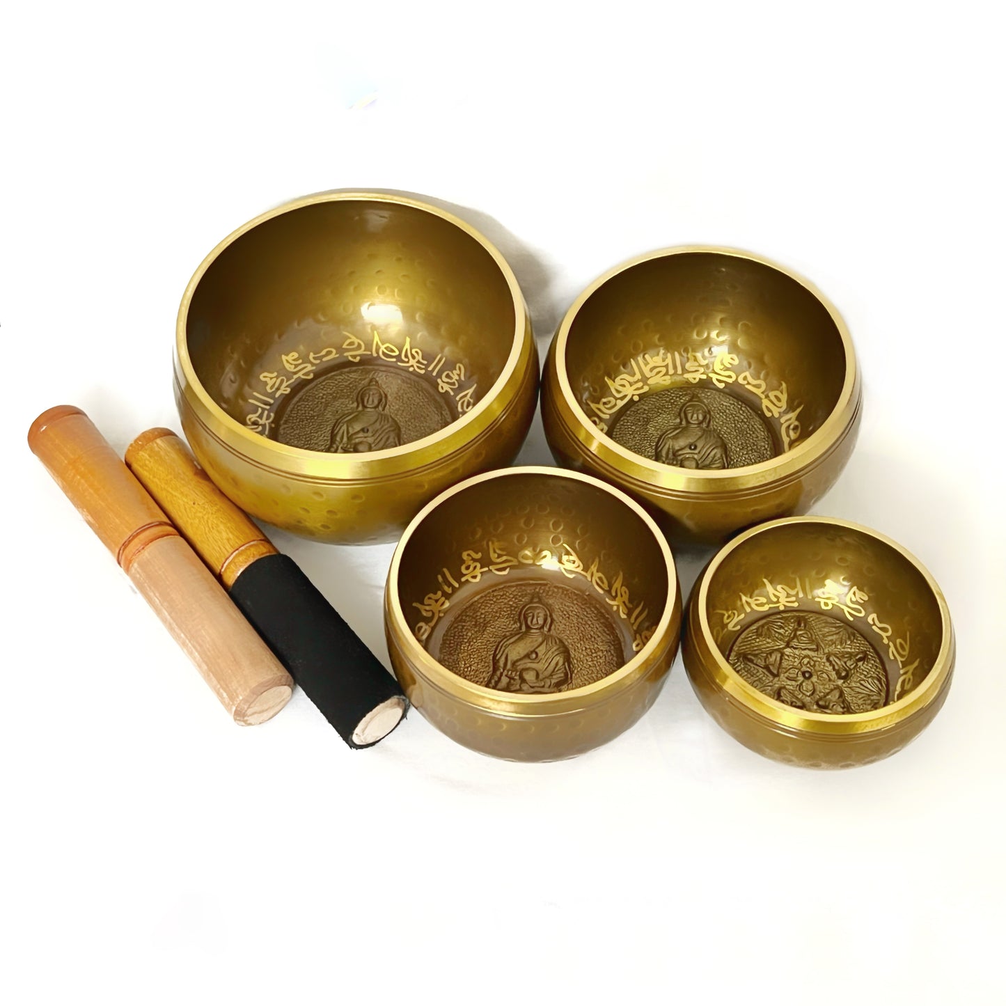 HAMMERED NEPALI SINGING BOWL [BRASS]