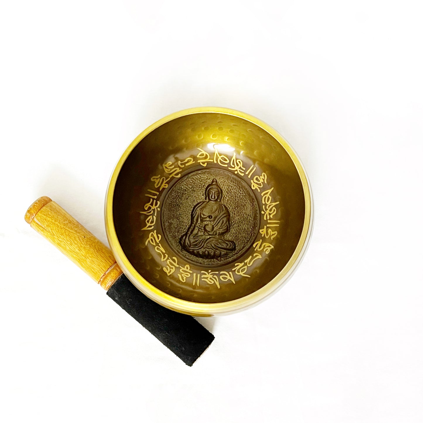 HAMMERED NEPALI SINGING BOWL [BRASS]