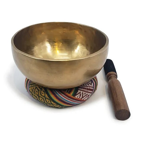 HANDMADE TIBETAN SINGING BOWL [BRONZE]